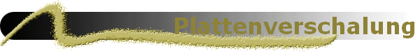 Plattenverschalung